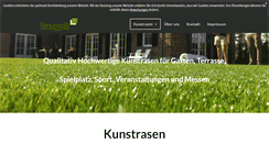 Desktop Screenshot of der-kunstrasen.at